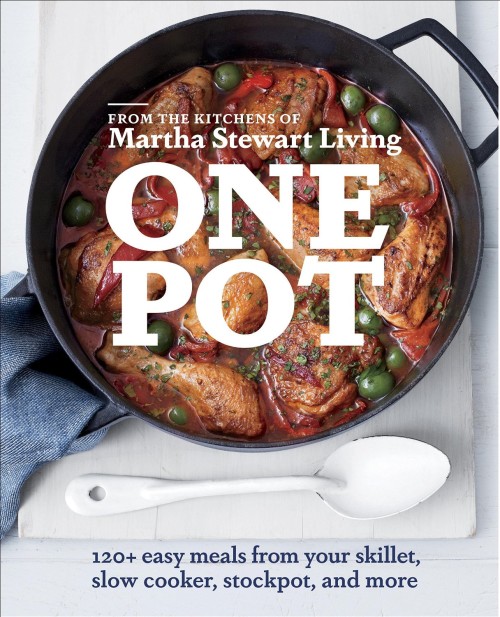 Martha Stewarts One Pot Cookbook cover design