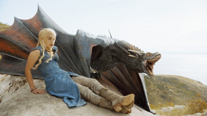 Daenerys with Dragon